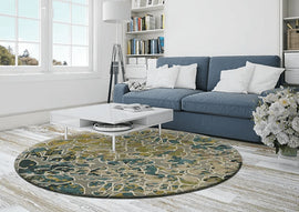 The Art of Symmetry: Creating Harmonious Spaces with Round Rugs